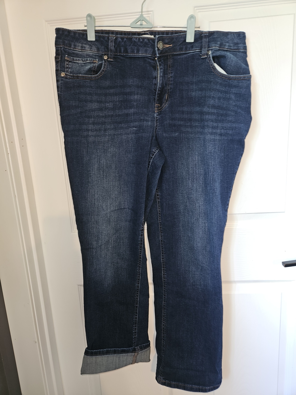 Maurices Dark Blue Bootcut Jeans